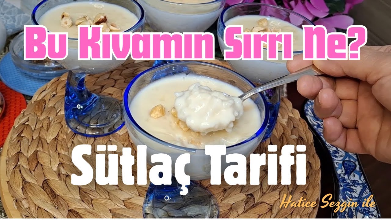 Nişastasız Sütlaç Tarifi | Sadece 3 Malzemeyle Tam Kıvamında Sütlaç