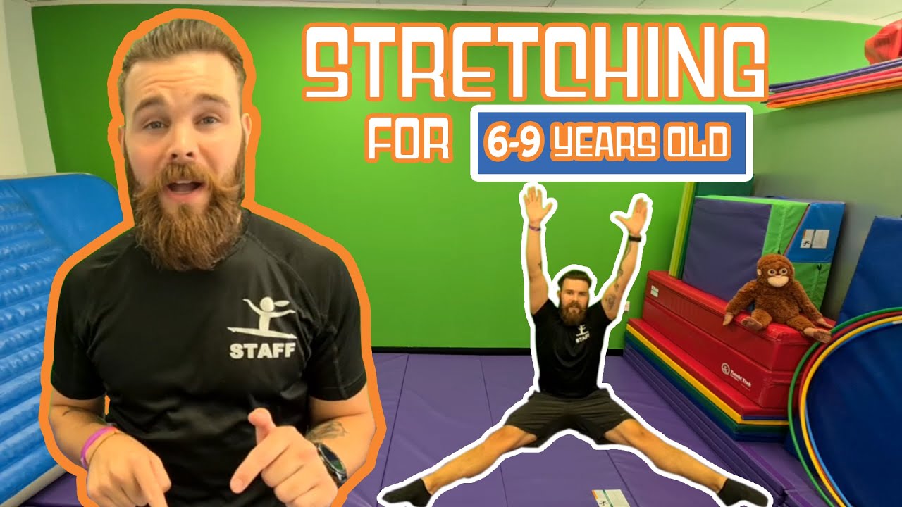 Gymnastics Stretching for 6 to 9 years old - Good Life Gymnastics