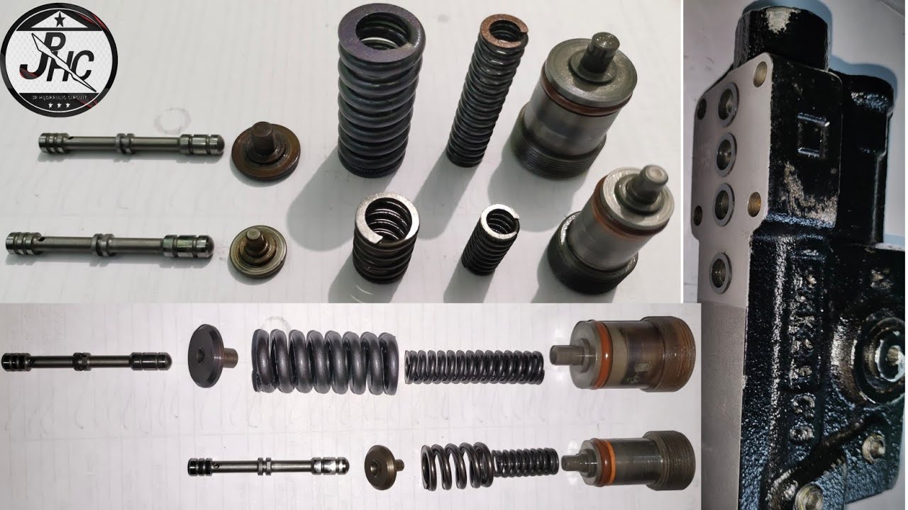 Hydraulic Piston Pump Regulator construction