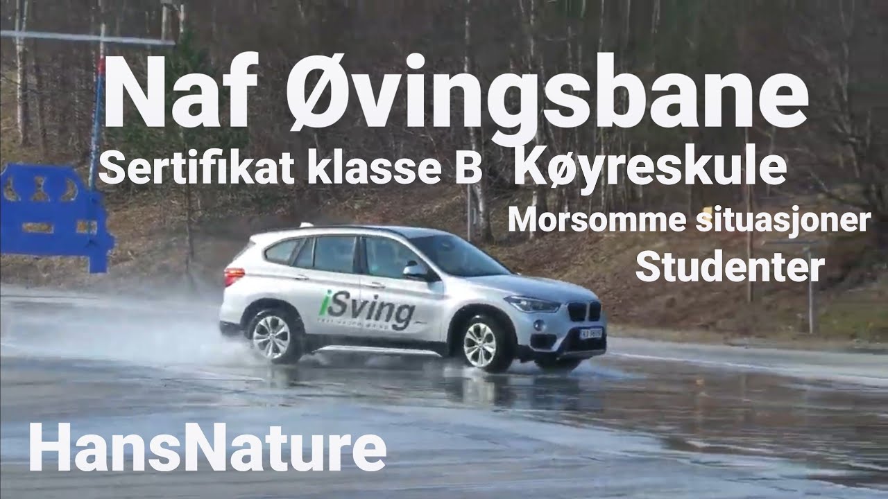 Obligatorisk Glattkjøring Sertifikat B i Norge #cars #car #practicedriving #driving
