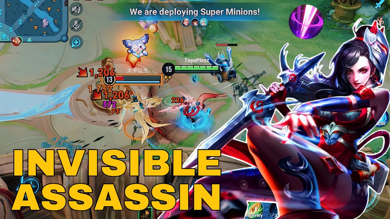 Arke Assassin — невидимый и смертоносный! Скрытные прохождения мифического ранга | Геймплей Honor...