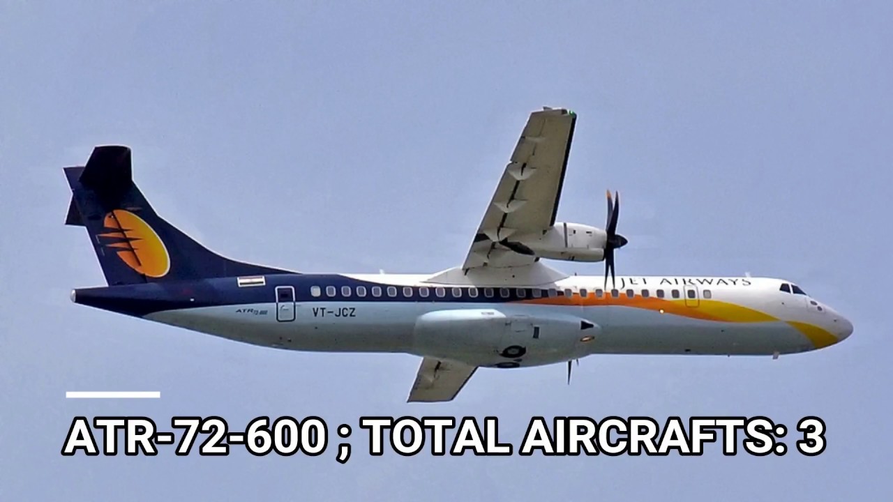 Jet Airways fleet as of August 2017