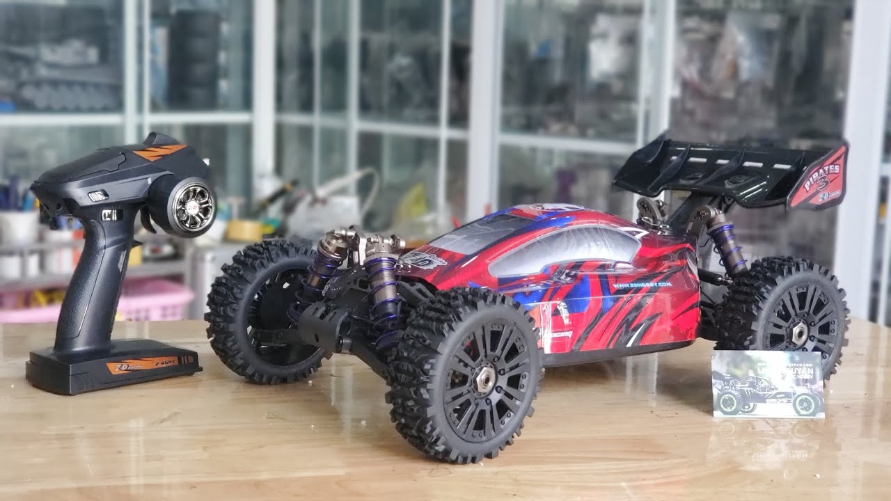 Review xe đua Zd Racing Pirates v3 Buggy - BX 8E Electric Offroad RC car