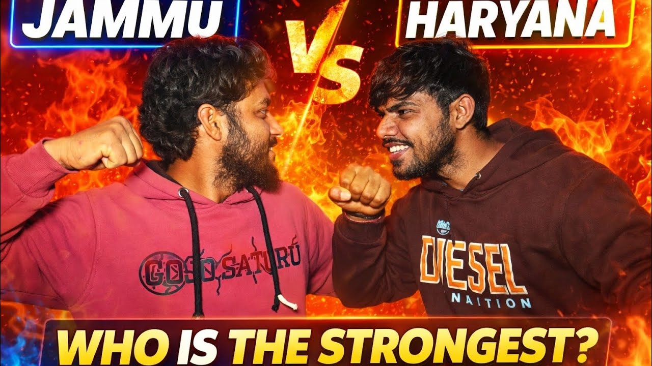 Jammu vs Haryana 😱 | Kaun Zyada Taaqatwar? (Shocking Fight)