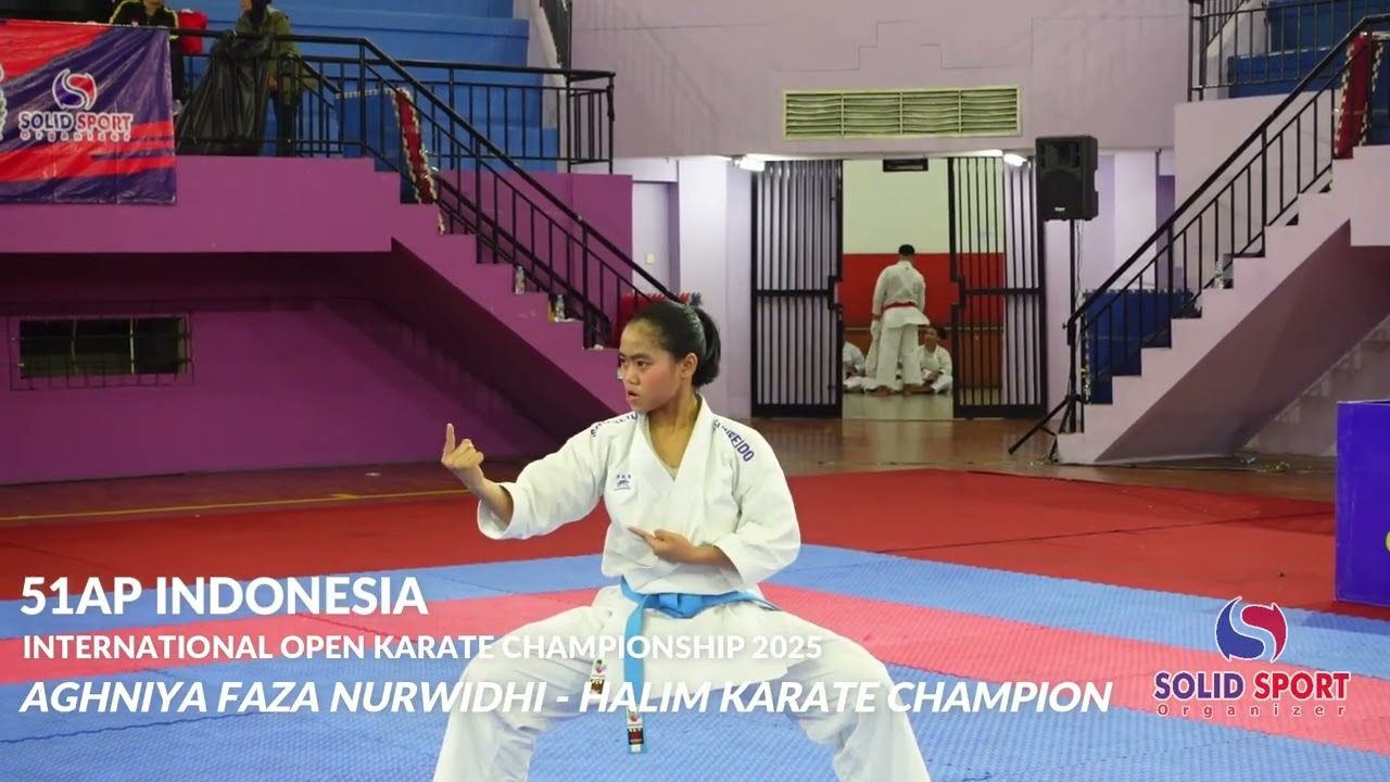 51AP INTERNATIONAL KARATE CHAMPIONSHIP 2025 | AGHNIYA FAZA NURWIDHI