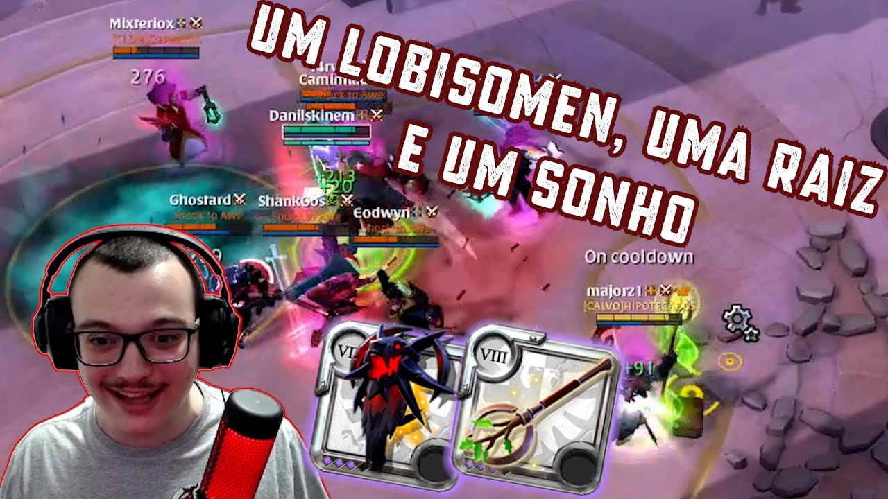 BloodMoon Staff & Iron Root vs All | Nós é Grande mas é Dois | Albion Online | Roads of Avalon