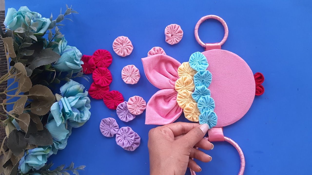 FAÇA UM PORTA PANO DE PRATO DIFERENTE COM FUXICOS E VENDA MUITO