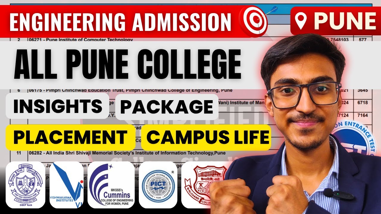 Pune College Placements EXPOSED | Insider Secrets You Need To Know | MHT CET 2025 CAP ROUND