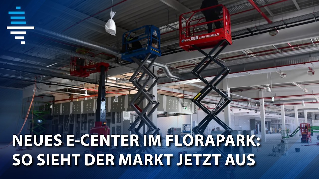 Neues E‑Center im Florapark: So sieht der Markt jetzt aus