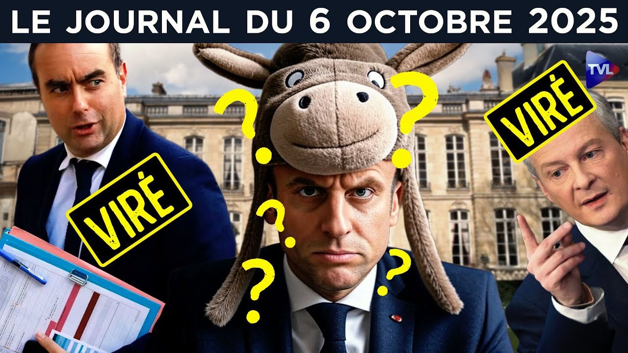 Macron, Lecornu : La honte internationale - JT du lundi 6 octobre 2025