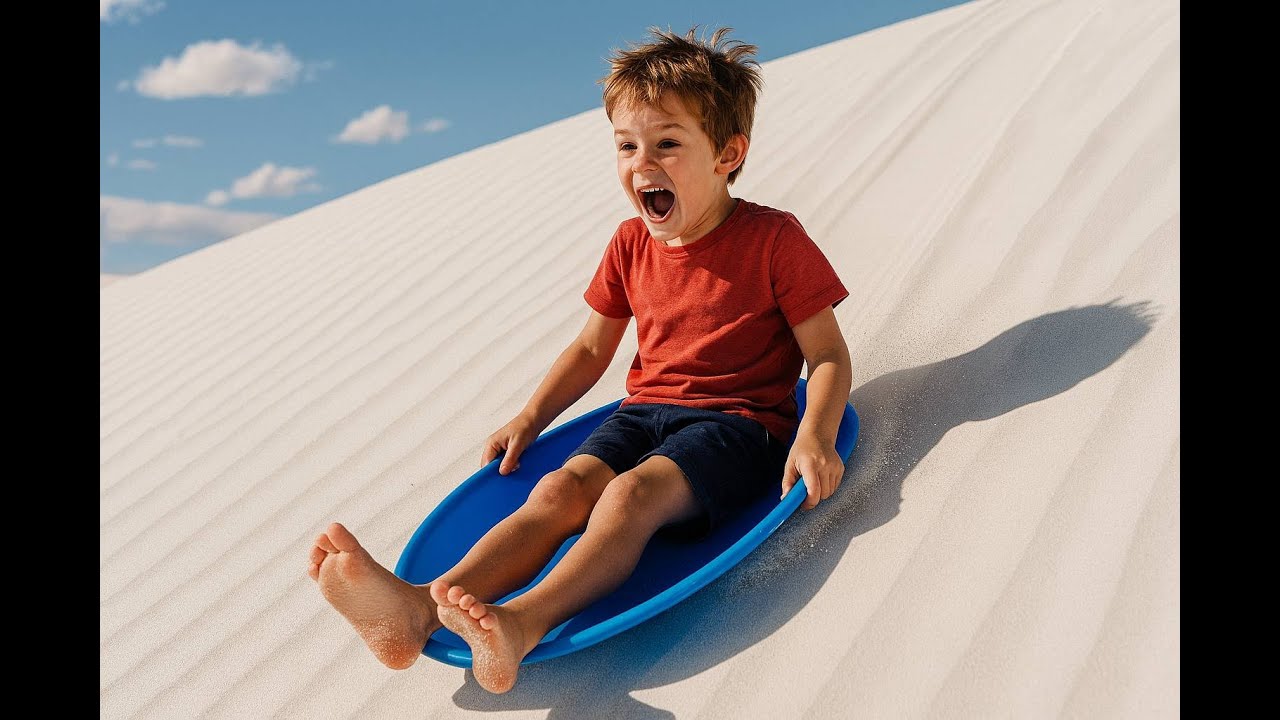Dune Sliding in White Sands | New Mexico | December 2025