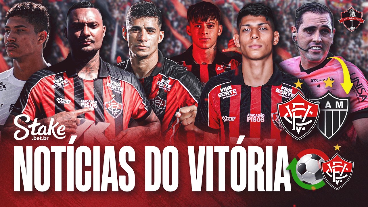 🚨ZÉ VITOR CHEGA HOJE, LUAN CÂNDIDO TREINANDO, ÁRBITRO POLÊMICO E MUITAS NOTÍCIAS DO VITÓRIA