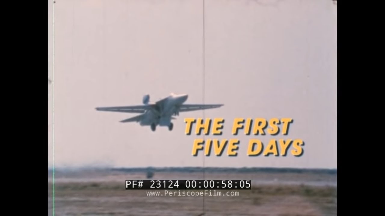 "THE FIRST FIVE DAYS"  1980s EF-111 ELECTRONIC WARFARE AIRCRAFT PROMO  NATO vs. WARSAW PACT    23124