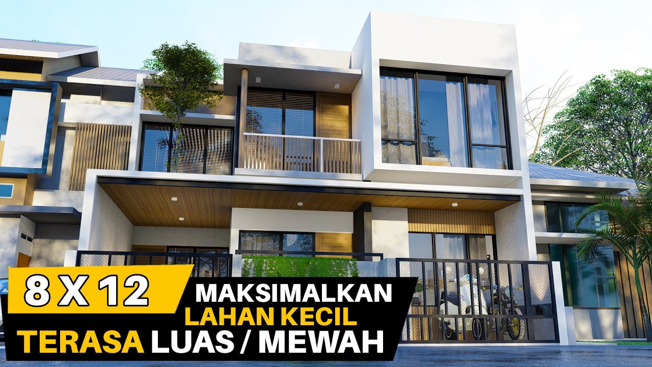 RUMAH 8X12  LANTAI 4 KAMAR TIDUR DENGAN MUSHOLA