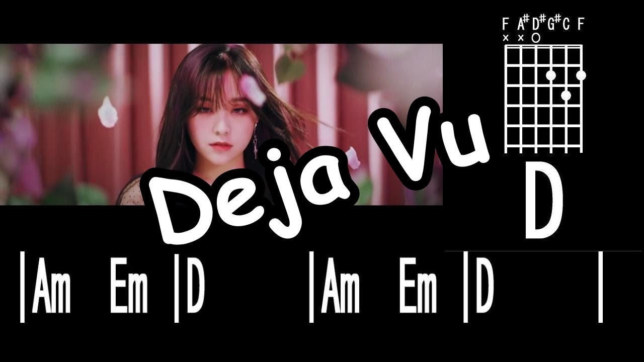 Dreamcatcher - Deja Vu - Guitar Cover with Chord (드림캐쳐)