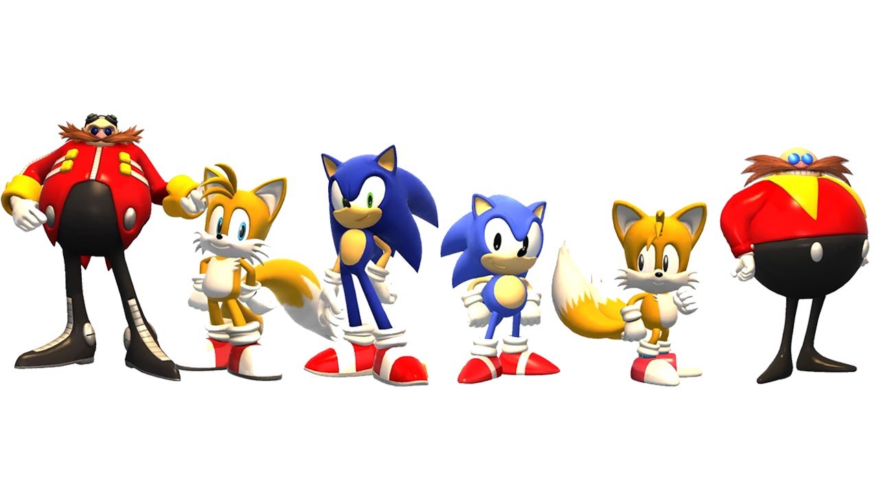 Sonic Generations - All Characters
