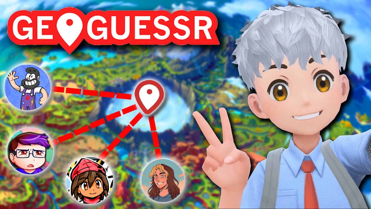 I Forced Youtubers to Play Geoguessr in Pokemon!