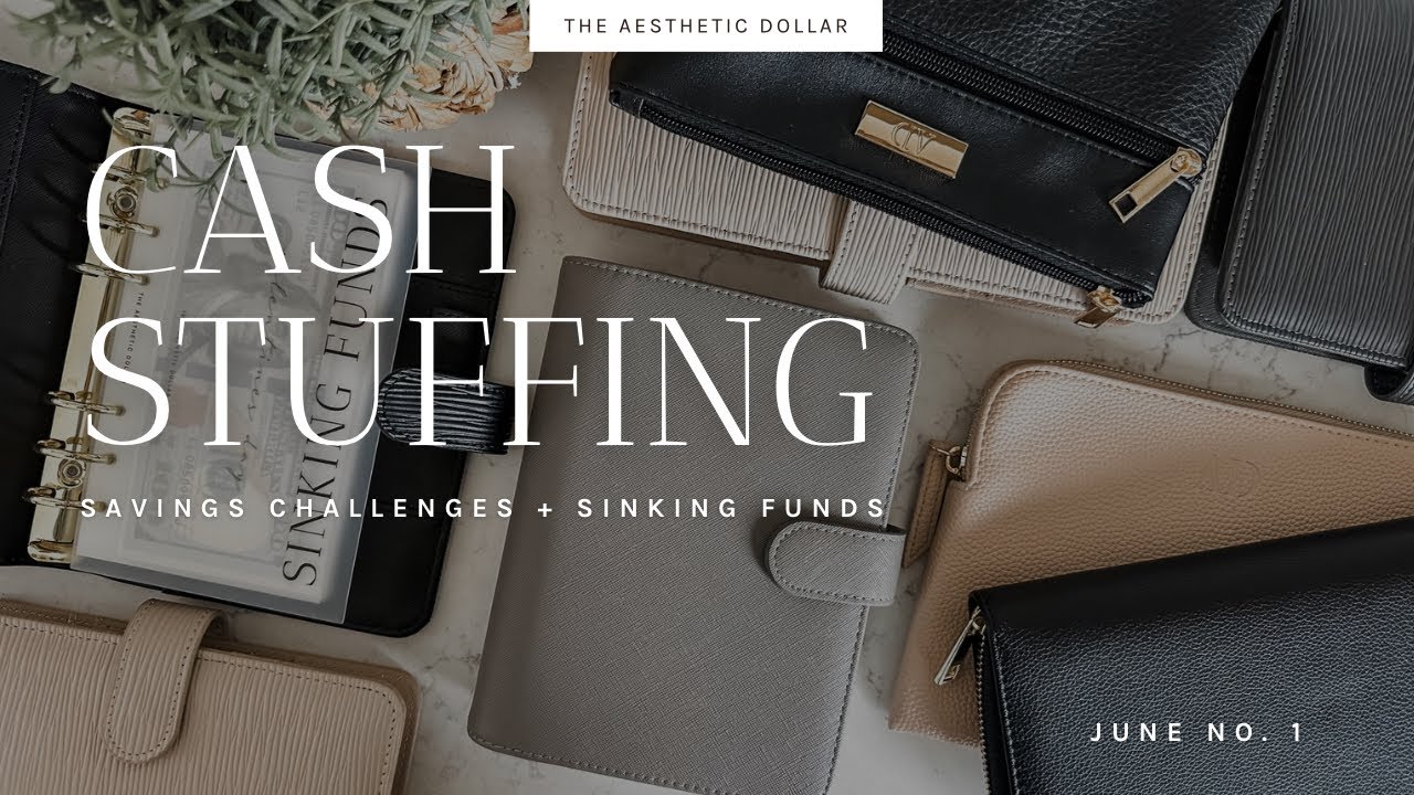 How I Set Up for My Cash Stuffing | $1,675 | June No. 1 | Sinking Funds + Savings Challenges