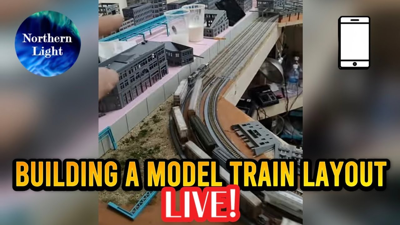 Model Train Layout Update & Run Session LIVE! | 2/22/2026