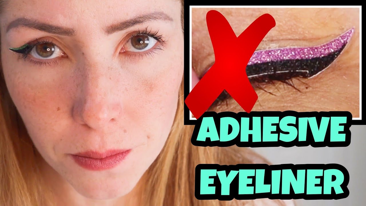 NOT worth it - Adhesive Eyeliner Sticker