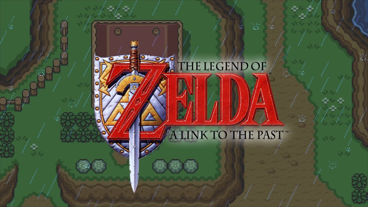 Zelda: A Link to the Past | Rain Ambience | Link's House | ASMR Relaxing Sounds / Sleep aid | SNES