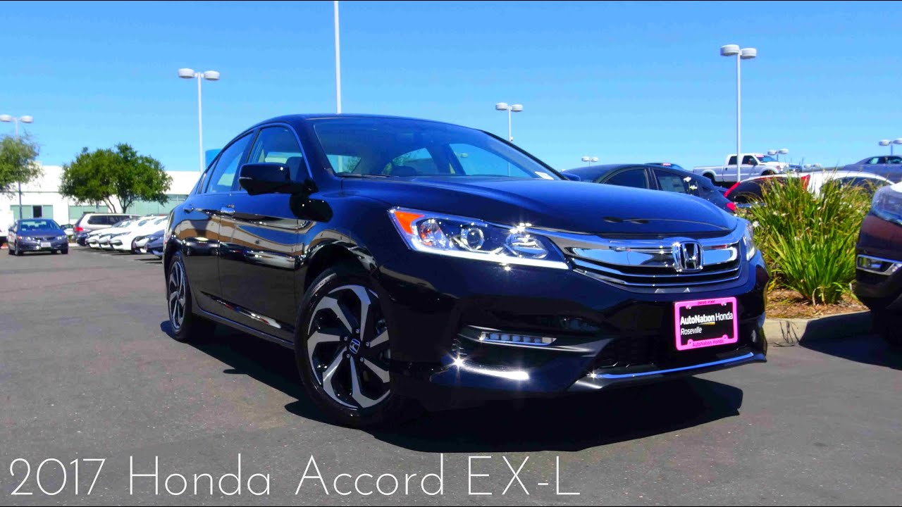 Обзор Honda Accord EX-L 2.4 L 4-цилиндровый 2017 года