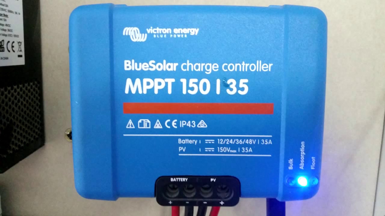 Victron 150/35 Solar Charge Controller MPPT, Off-Grid System