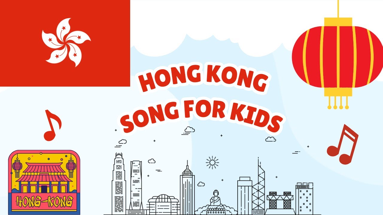 Hong Kong for Kids 🏙️ | Asia Geography Song & Real Footage
