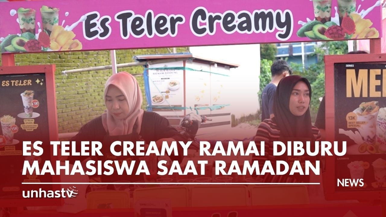 Minuman Kekinian Es Teler Creamy Ramai Diburu Mahasiswa Saat Ramadan