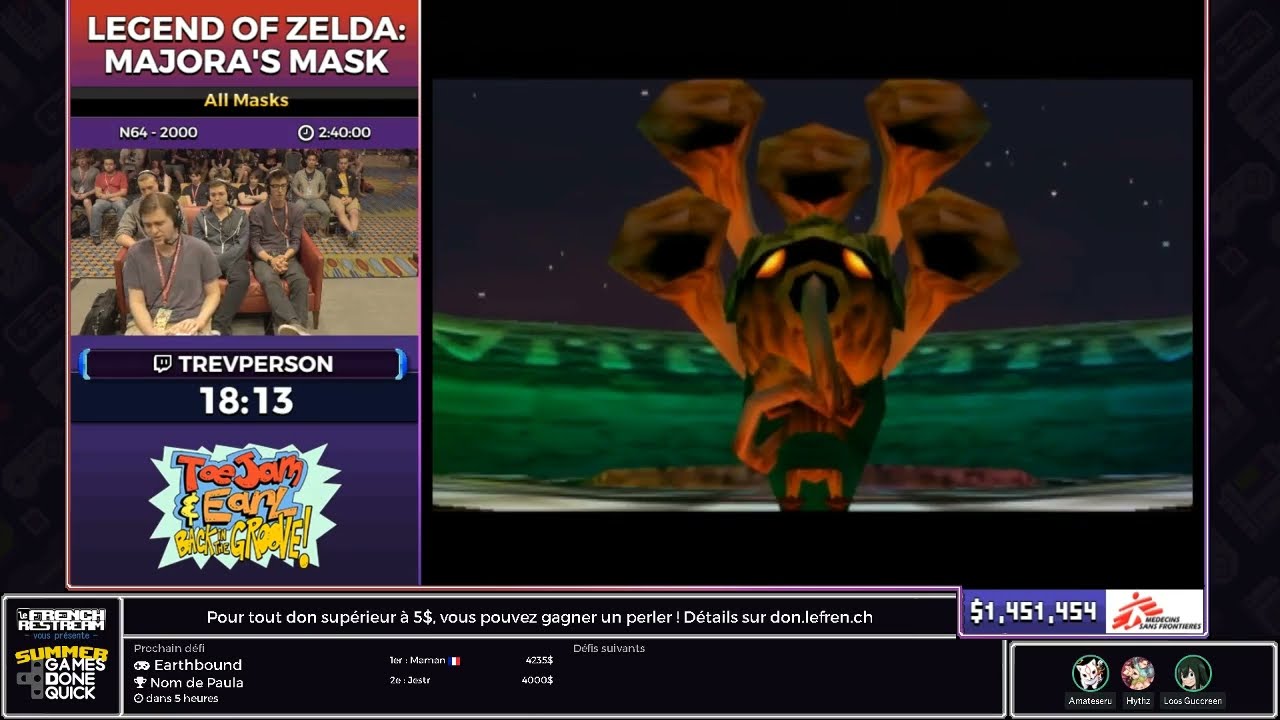 The Legend of Zelda: Majora's Mask (All Masks) [SGDQ2017]