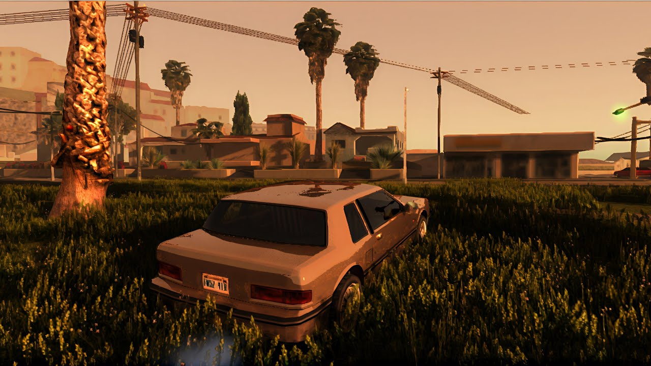 GTA SA Android - Remastered Graphics Modpack Project