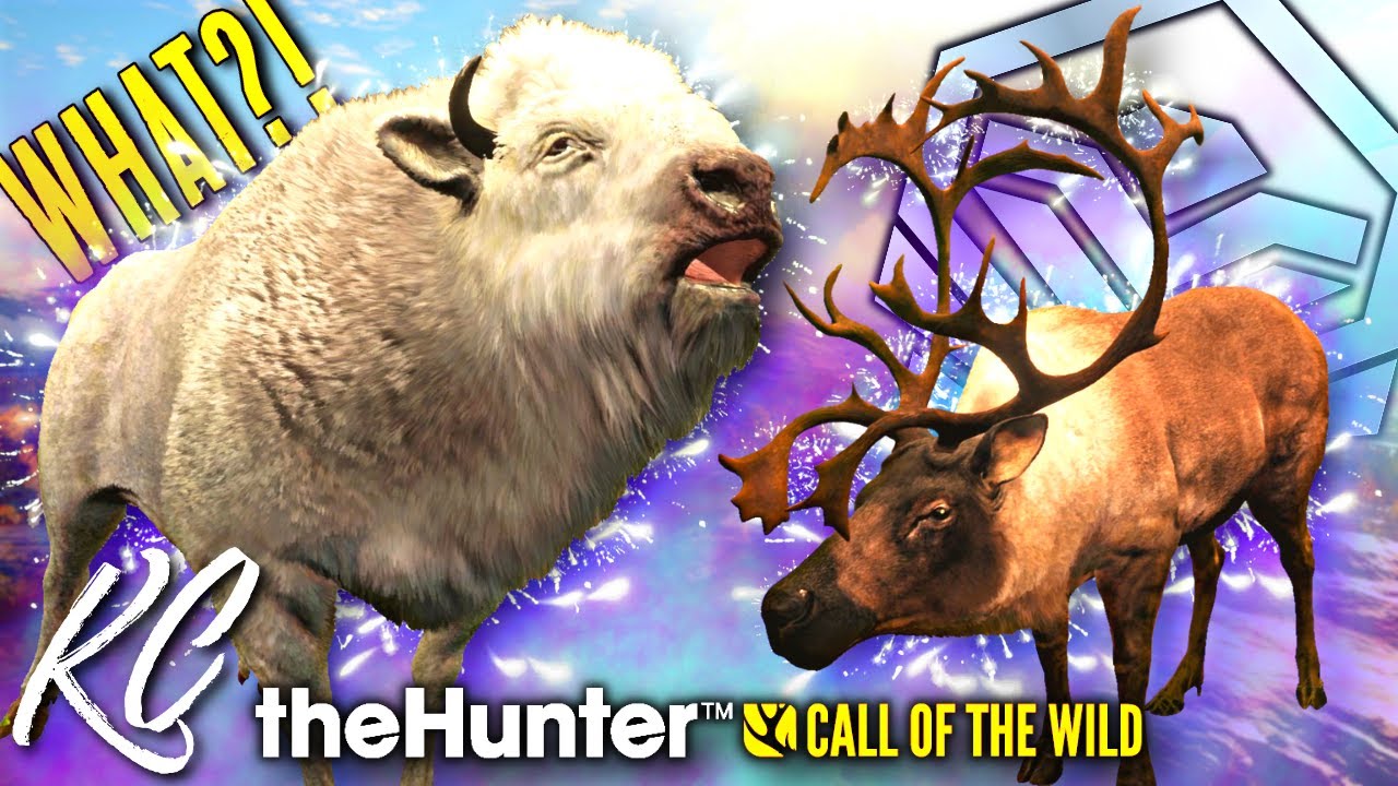 GUARANTEED Diamond Caribou & Albino European Bison EXIST?! (FIRST Rare Euro Bison!) Call of the Wild