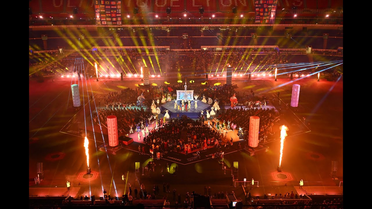 WorldSkills Shanghai 2026 performance at the Closing Ceremony of WorldSkills Lyon 2024