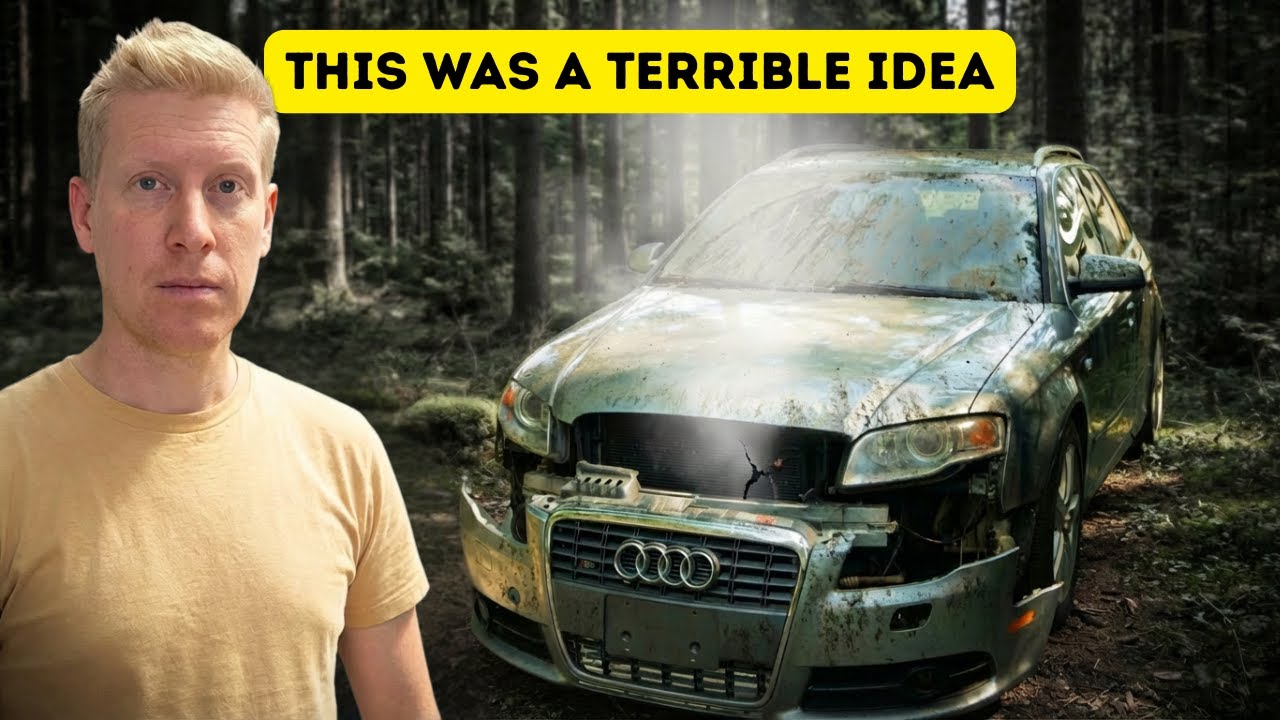 I Bought a Broken Audi A4 From the Woods (Huge Mistake)