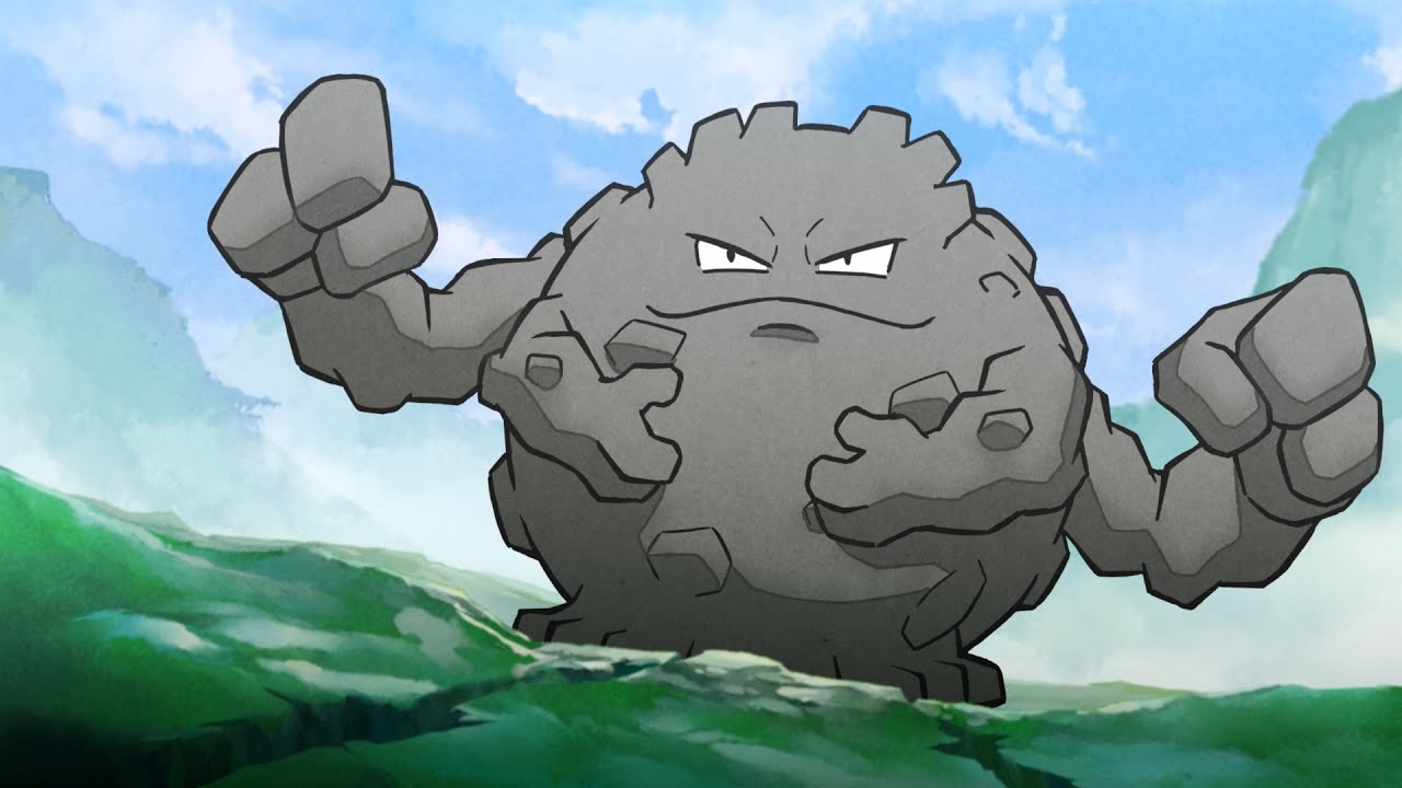 Animated Pokédex: Graveler