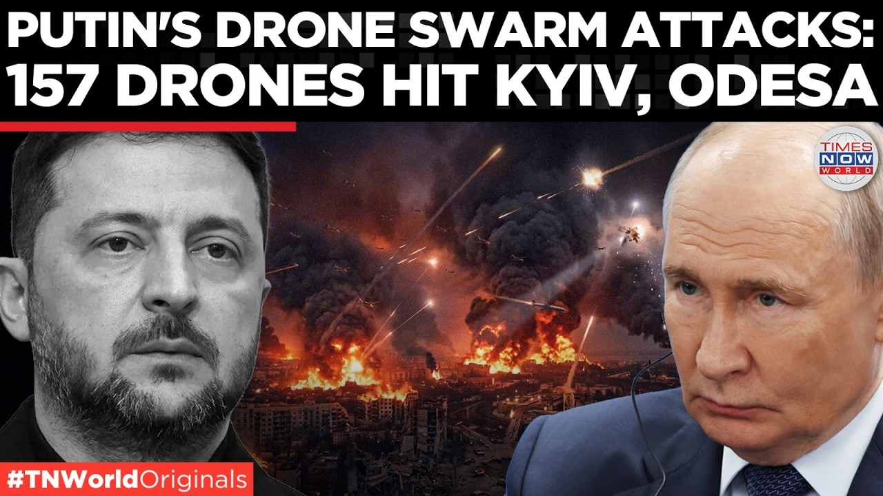 ODESSA STRIKE: 157 Drones, Ballistic Missiles Hit Ukraine In Massive Overnight Barrage