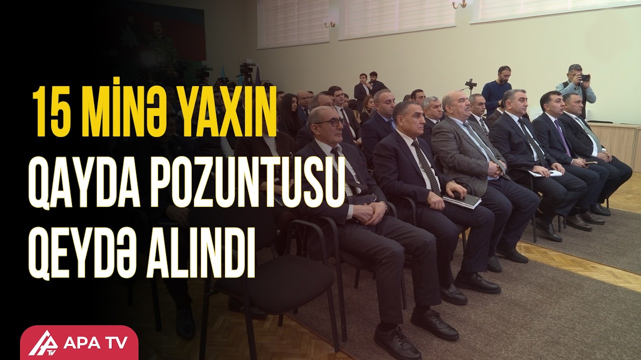 Təhlükəli vəziyyətdə olan 144 qurğunun istismarına məhdudiyyət tətbiq edilib | APA TV