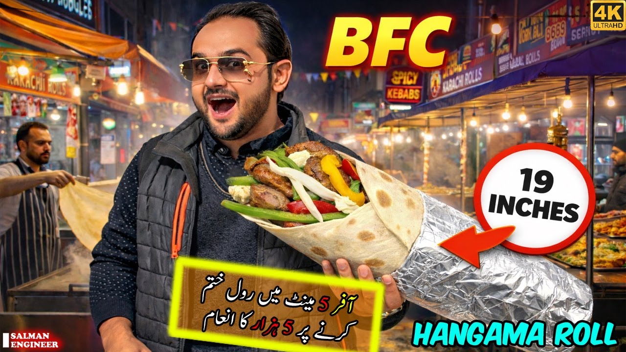 19 Inch Roll Challenge 🔥 | 5 Minutes = 5,000 Rs 💰