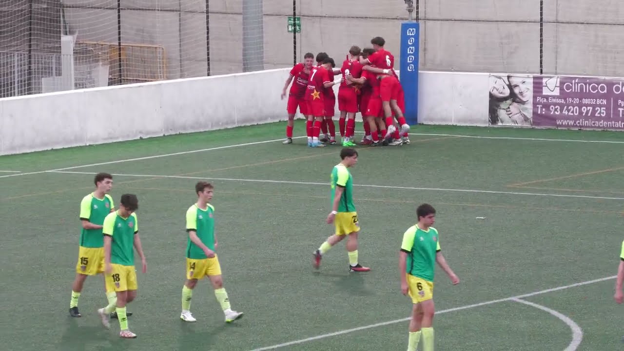 DAMM CF B 4-1 MARTINENC FC A JUVENIL NACIONAL  GRUPO 7 JORNADA 23