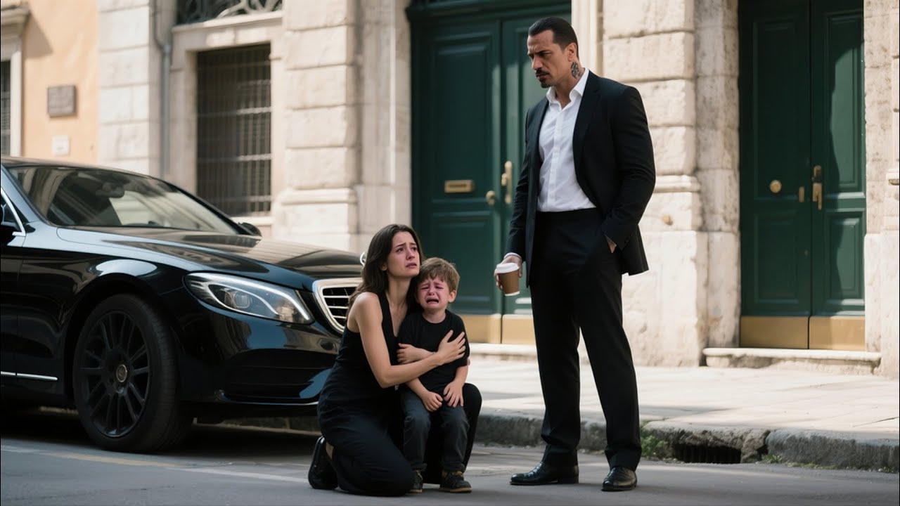She Found a Crying Boy Alone — Unaware the Mafia Boss Was His Father, Watching Nearby