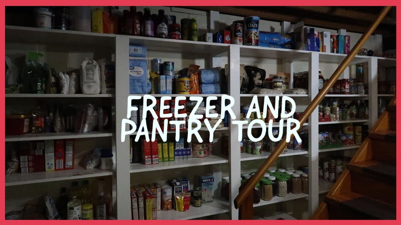 STOCK UP FREEZER  AND PANTRY TOUR AUGUST 2021