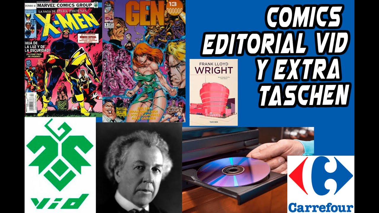 Comics Editorial Vid y extra Taschen ‐  Dato Ecos Geek 9️⃣8️⃣
