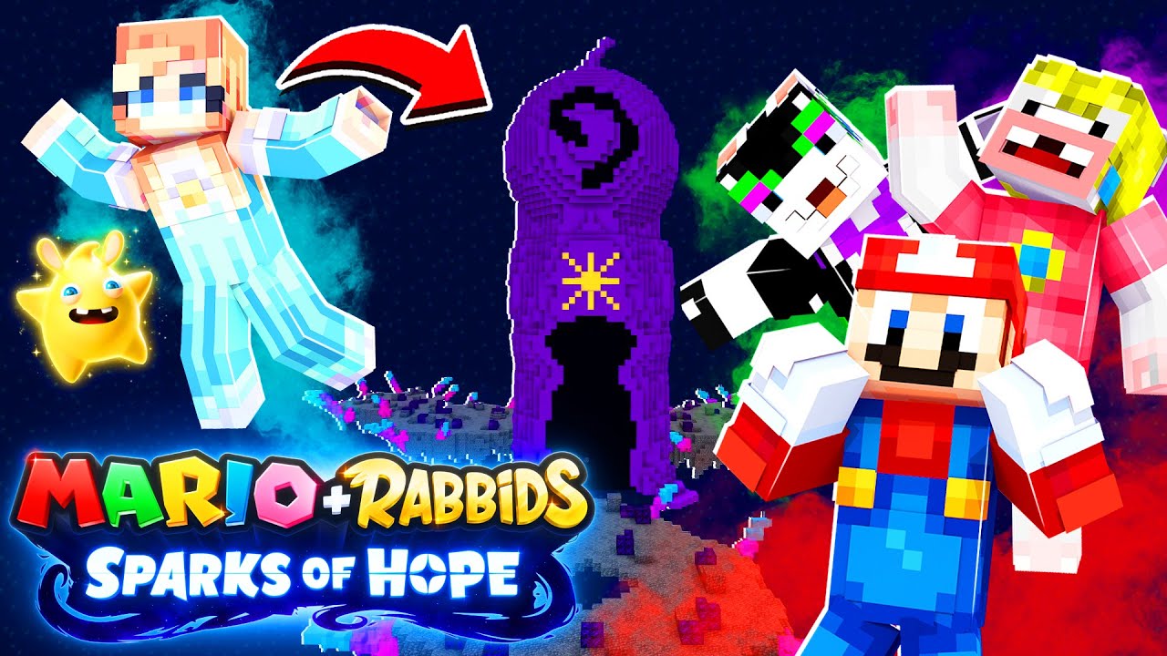 ROSALINA IS EVIL CURSA! (FINALE) | Minecraft Mario + Rabbids Sparks Of Hope  | [8]