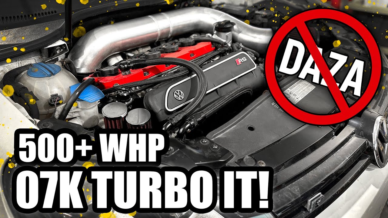 07K Big Turbo kit, Over 500whp on pump gas. 