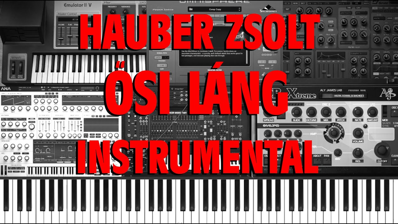 Hauber Zsolt -  Ősi láng Instrumental / 2021 / #hauberzsolt #bonanzabanzai #synthpop