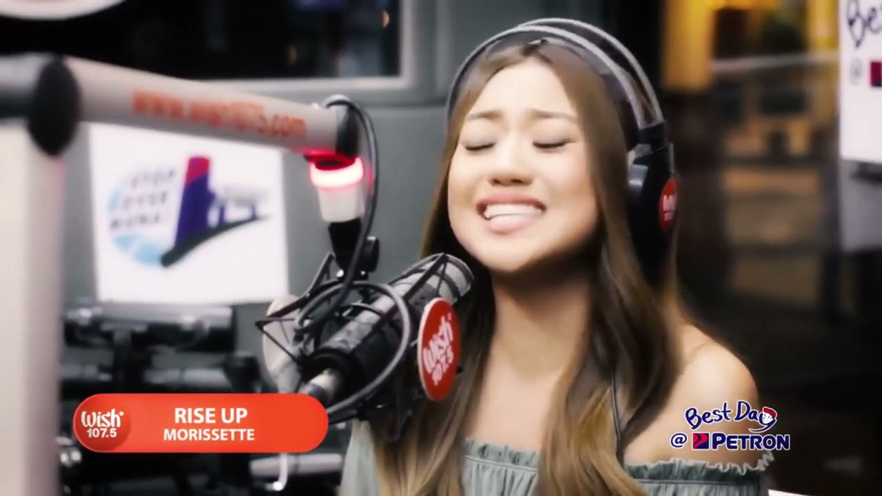 Morisette Amon Rise Up - (Removed Radio Voice) Live at Wish 107.5 FM