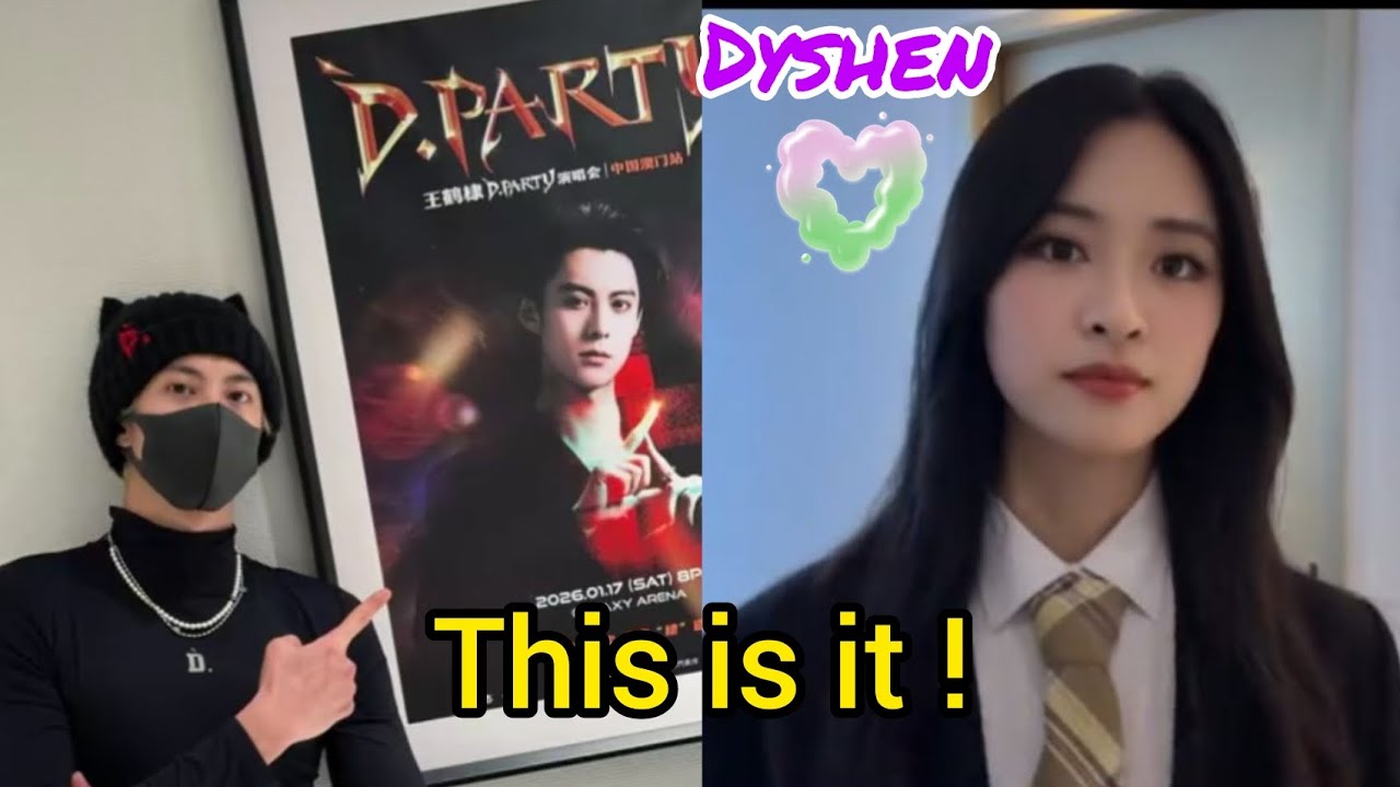 Toxic fans of ZWY throwing hates on Shen Yue / Dylan Wang is ready for the D.Party concert.