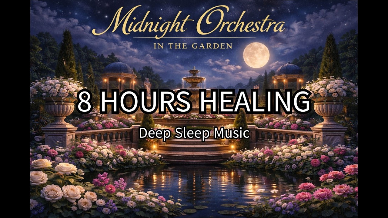 8 Hours of Nocturnal Orchestral Ambient: Midnight Orchestra in the Garden | Full Album