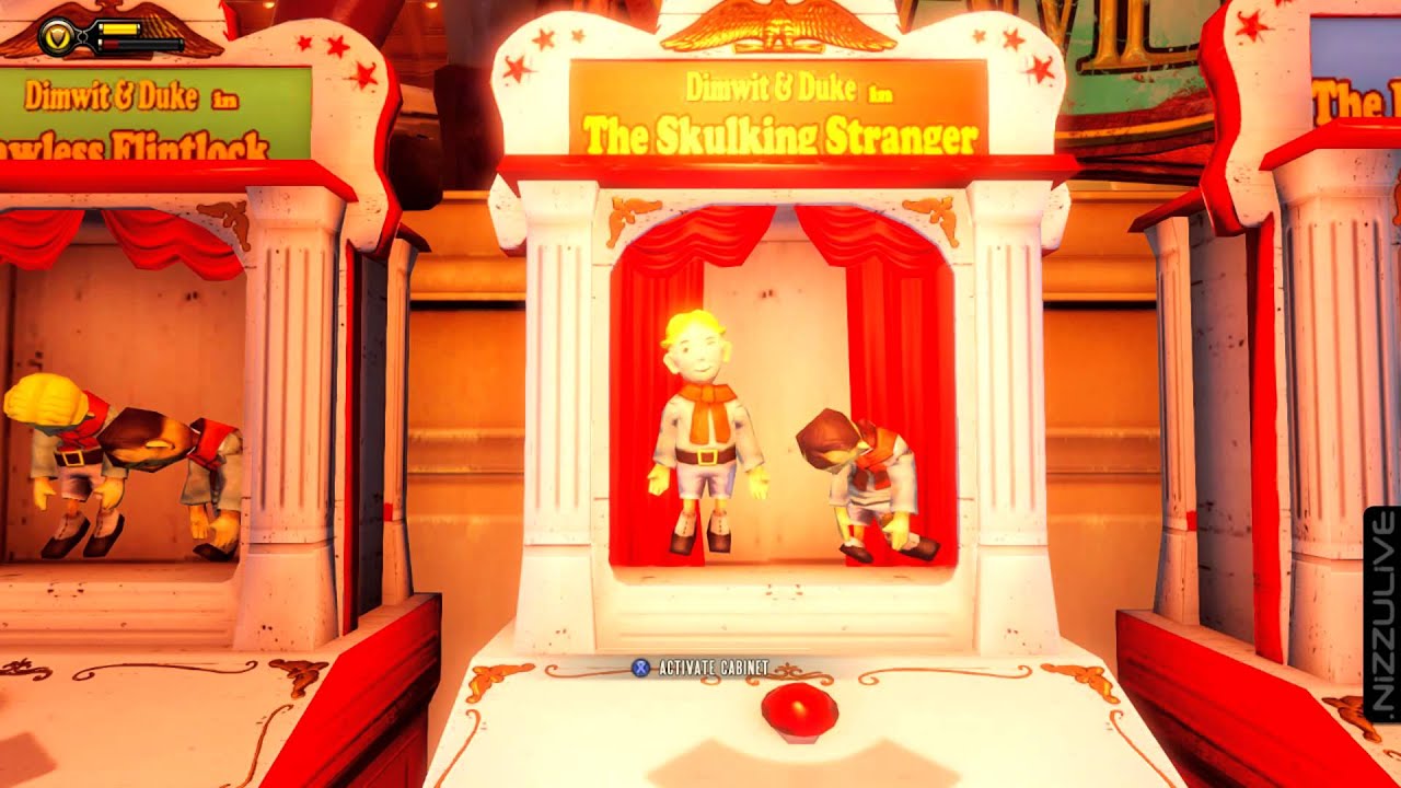 BioShock Infinite Dimwit & Duke ALL Cabinets
