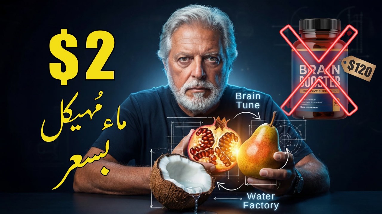 (العربية) سوبر ماركت الفيزياء الحيوية 2: اصنع 500 مل من الماء المهيكل (2 دولار)